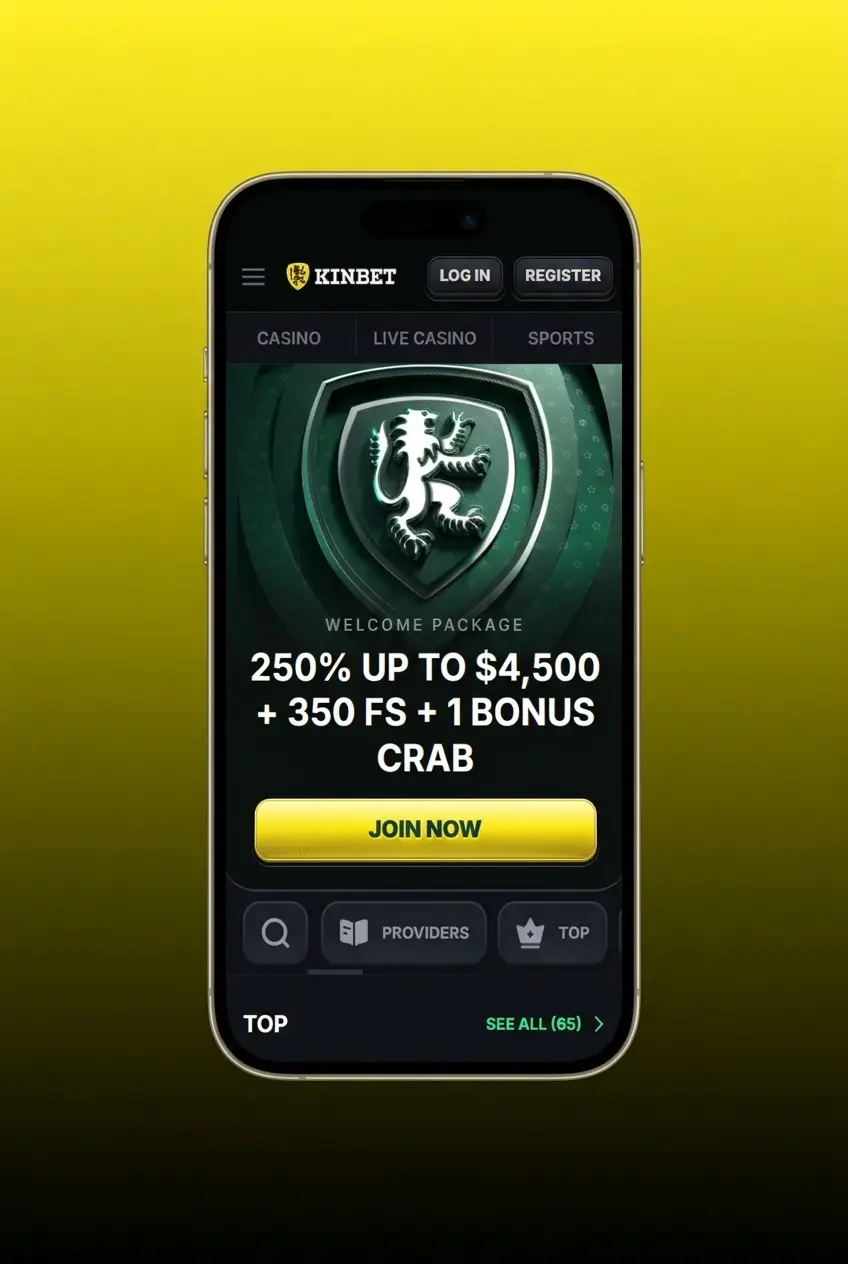 KinBet Android APK download and installation guide showing four steps to install the betting app on Android devices