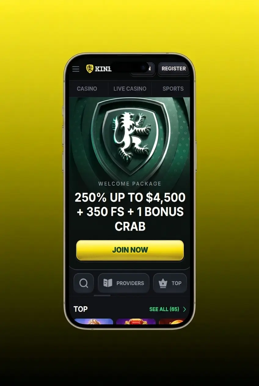 KinBet Android APK download and installation guide showing four steps to install the betting app on Android devices