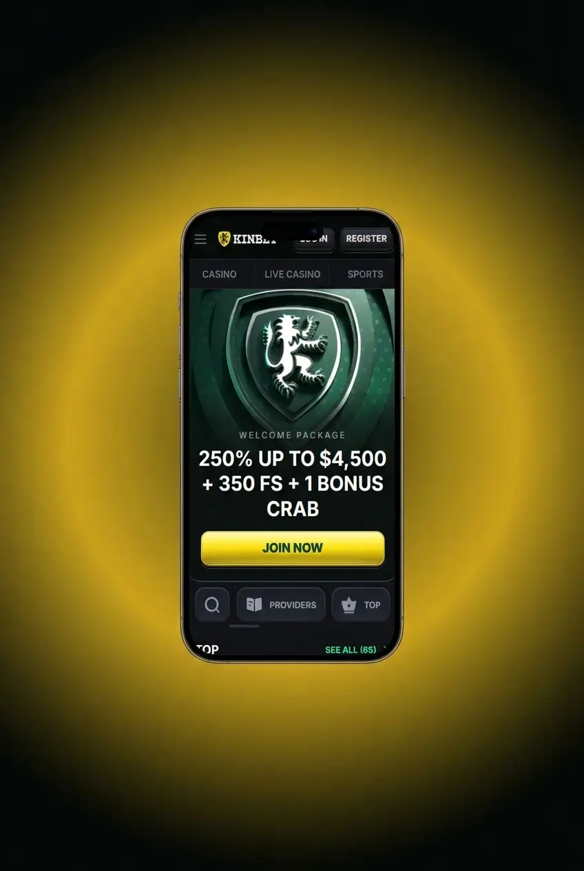 KinBet sign up instructions showing step-by-step account registration process on website or mobile app for Australian players