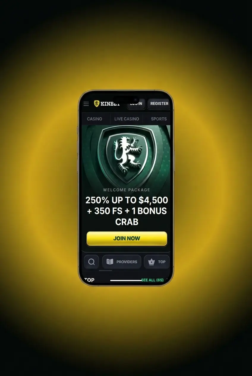 KinBet sign up instructions showing step-by-step account registration process on website or mobile app for Australian players