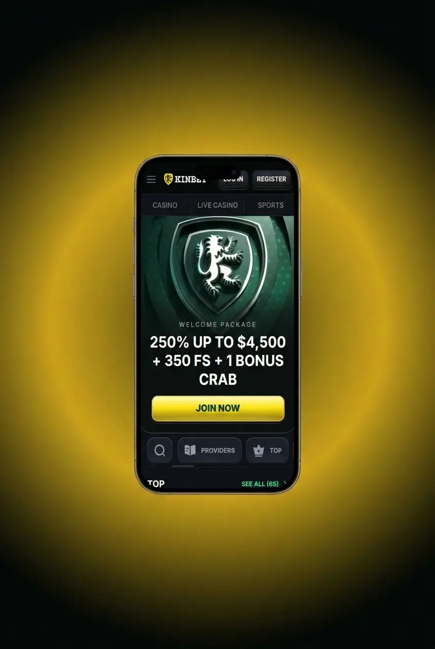 KinBet sign up process steps on website or mobile app for Australian players to register and verify account